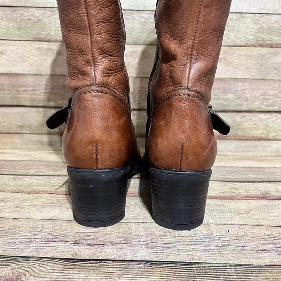 Clark’s Brown Leather Knee High Riding Boots - Picture 11 of 11